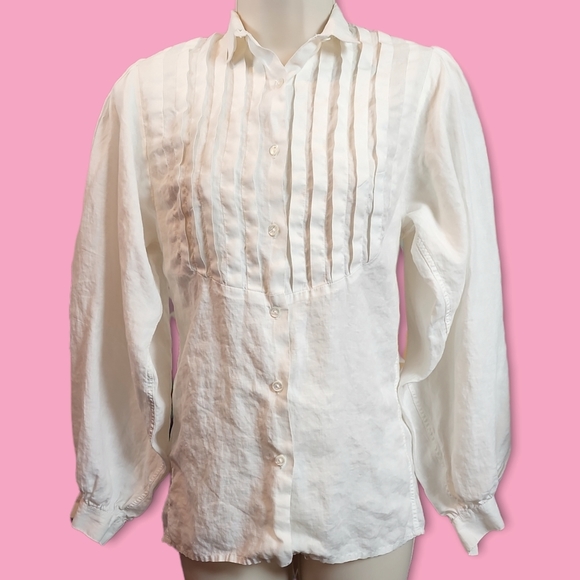 Tailored Balloon Sleeve Cotton Shirt (Renaissance Faire or Cosplay?) - Picture 1 of 4